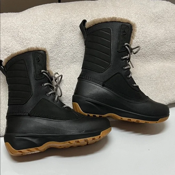 The North Face Women's Black Winter Boots sz 6.5-7 - Picture 6 of 11